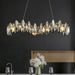 Crystal Luxury Dark Wave Chandelier - DWHOME
