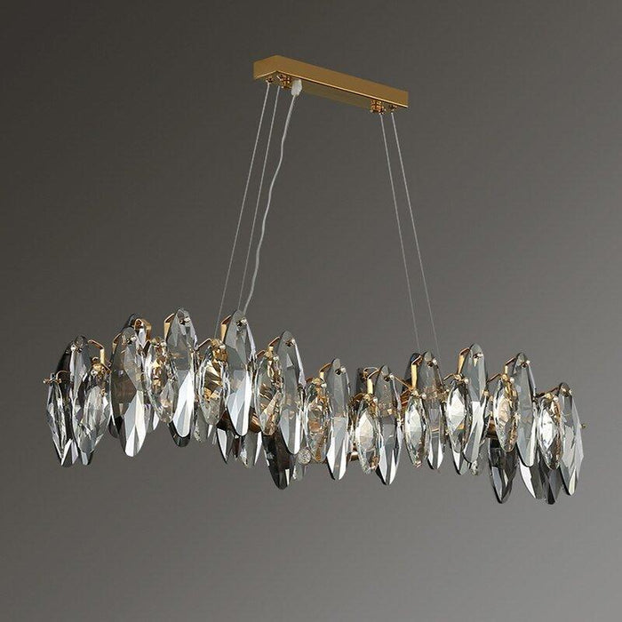 Crystal Luxury Dark Wave Chandelier - DWHOME
