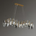Crystal Luxury Dark Wave Chandelier - DWHOME
