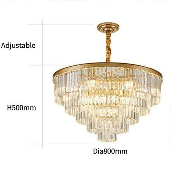 Crystal Luxury Divine Chandelier-DWHOME