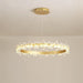 Crystal Luxury Flowery Halo Chandelier - DWHOME