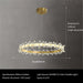 Crystal Luxury Flowery Halo Chandelier - DWHOME