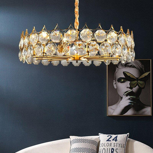 Crystal Luxury Golden Branch Chandelier - DWHOME