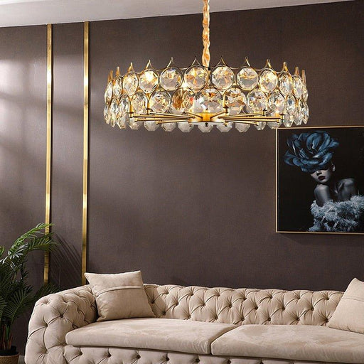 Crystal Luxury Golden Branch Chandelier - DWHOME
