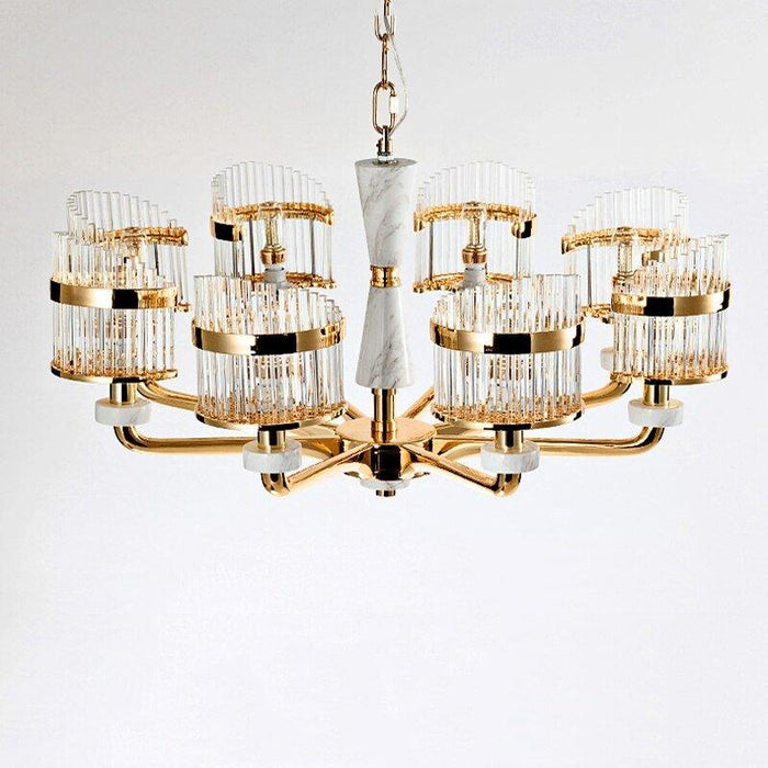 Crystal Luxury Golden Chaise Chandelier - DWHOME
