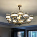 Crystal Luxury Golden Chaise Chandelier - DWHOME