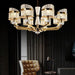 Crystal Luxury Golden Chaise Chandelier - DWHOME