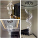 Crystal Luxury Golden Helix Chandelier - DWHOME