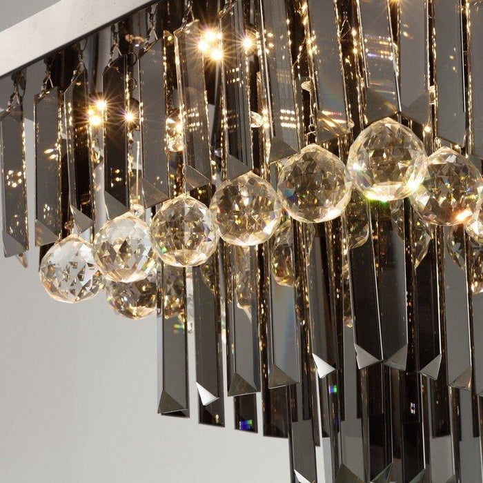 Crystal Luxury Golden Plateau Chandelier - DWHOME