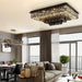 Crystal Luxury Golden Plateau Chandelier - DWHOME