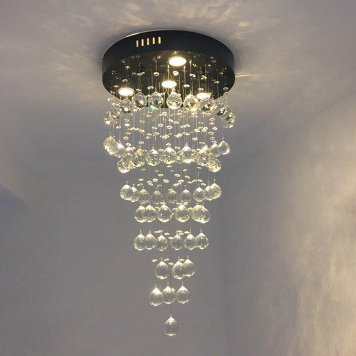 Crystal Luxury Golden Rainstorm Chandelier - DWHOME