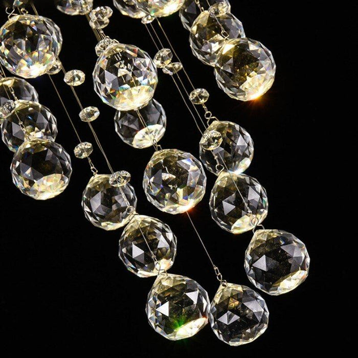 Crystal Luxury Golden Rainstorm Chandelier - DWHOME