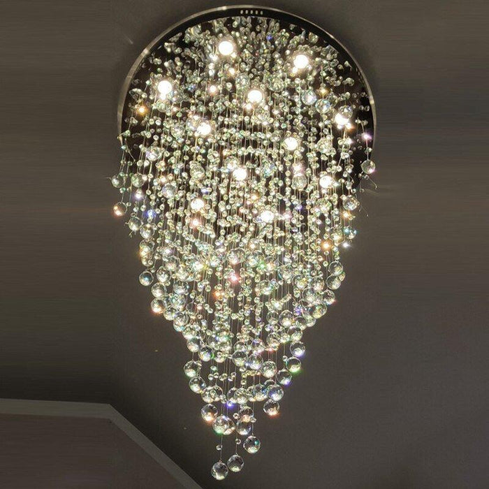 Crystal Luxury Golden Rainstorm Chandelier - DWHOME