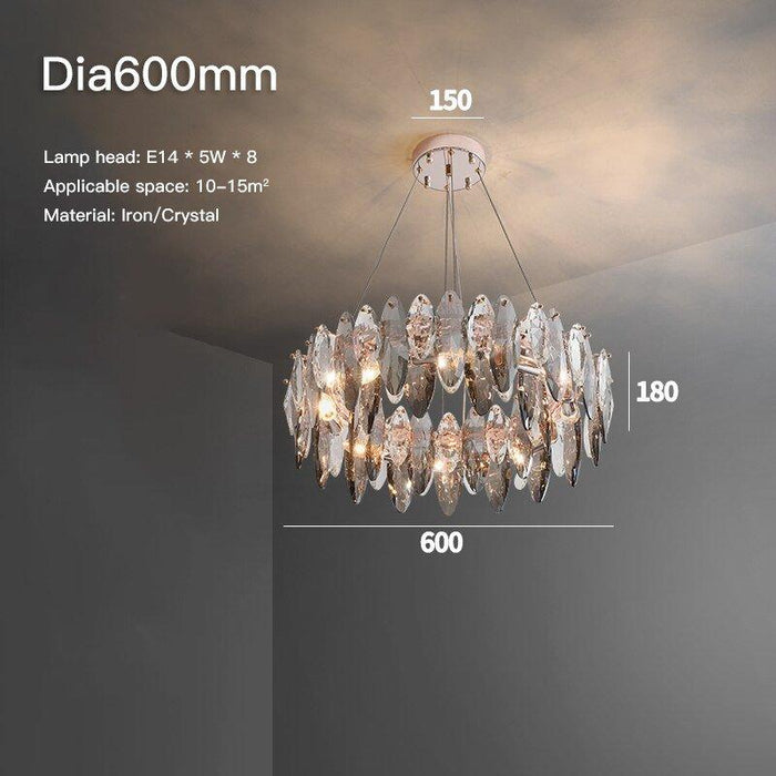 Crystal Luxury Jewel's Crown Chandelier - DWHOME