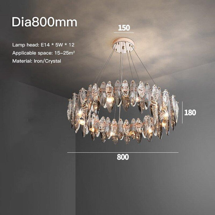 Crystal Luxury Jewel's Crown Chandelier - DWHOME