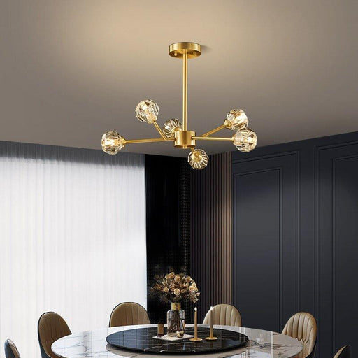 Hendrika Luxury Elegant Glossy Crystal Chandelier-DWHOME