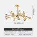 Hendrika Luxury Elegant Glossy Crystal Chandelier - DWHOME