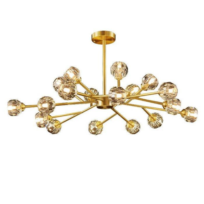 Hendrika Luxury Elegant Glossy Crystal Chandelier - DWHOME