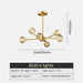Hendrika Luxury Elegant Glossy Crystal Chandelier - DWHOME