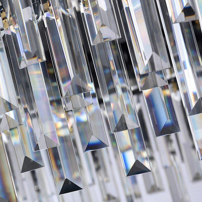 Crystal Luxury Matte Black Chandelier - DWHOME