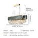 Crystal Luxury Matte Black Chandelier - DWHOME