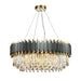 Crystal Luxury Matte Circle Chandelier - DWHOME