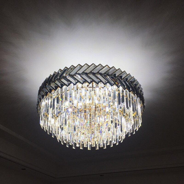 Crystal Luxury Spiral Crown Chandelier - DWHOME