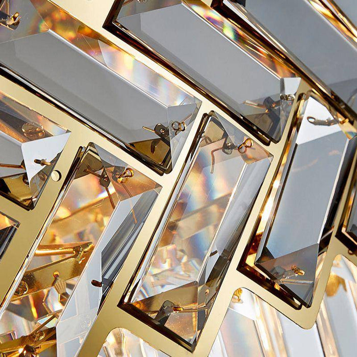 Crystal Luxury Spiral Crown Chandelier - DWHOME