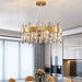 Crystal Luxury Stainless Halo Chandelier - DWHOME