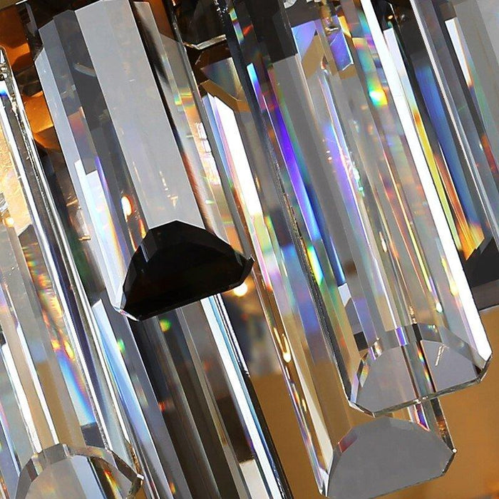 Crystal Luxury Stainless Halo Chandelier - DWHOME