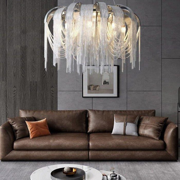 Crystal Luxury Steel Jellyfish Chandelier - DWHOME