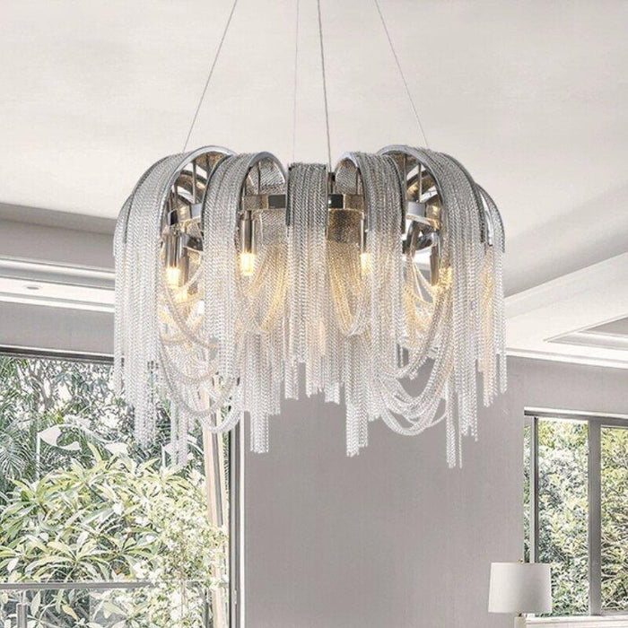 Crystal Luxury Steel Jellyfish Chandelier - DWHOME
