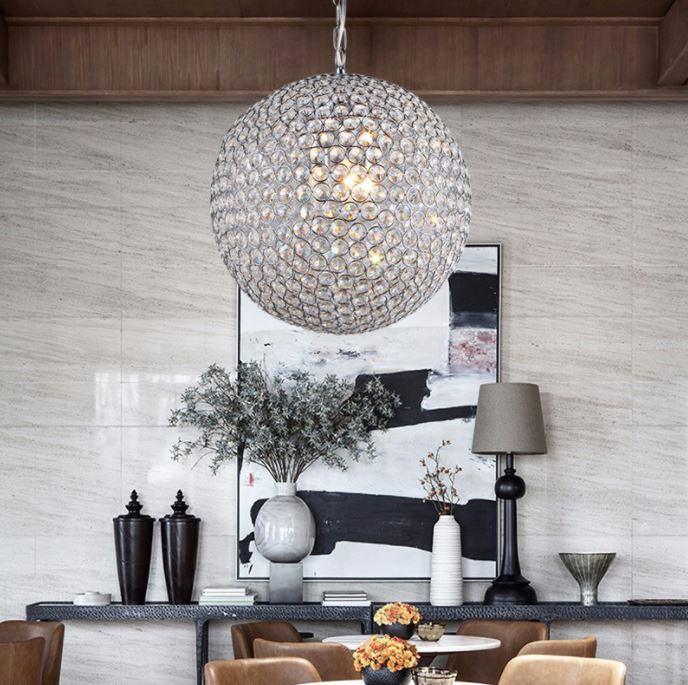 Crystal Modern LED Pendant Light - DWHOME