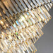 Crystal Squared Pyramid Luxury Chandelier - DWHOME
