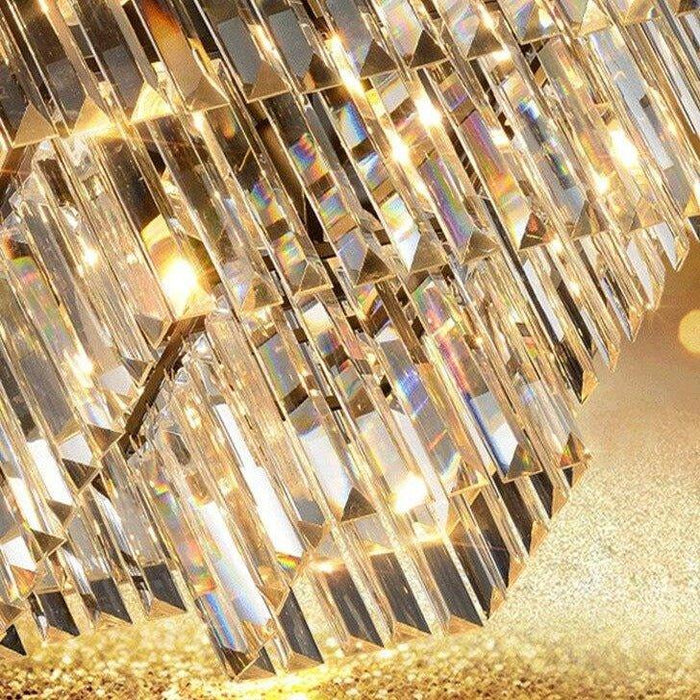 Crystal Squared Pyramid Luxury Chandelier - DWHOME
