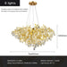 Crystal Stainless Steel Luxury Chandelier N READY - DWHOME