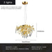 Crystal Stainless Steel Luxury Chandelier N READY - DWHOME