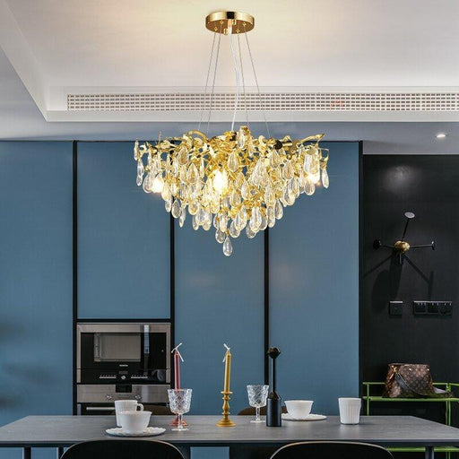 Crystal Stainless Steel Luxury Chandelier N READY - DWHOME