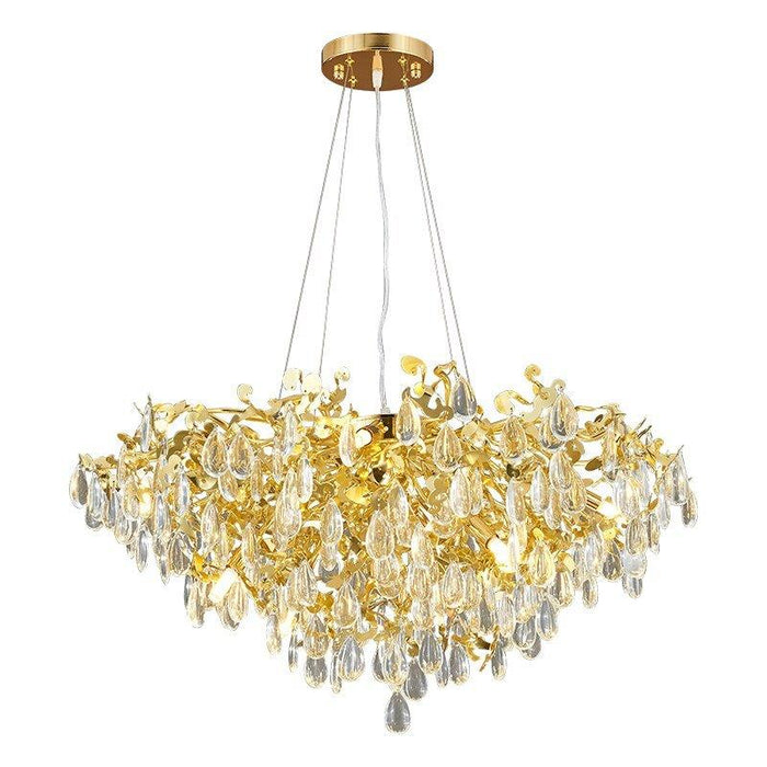 Crystal Stainless Steel Luxury Chandelier N READY - DWHOME