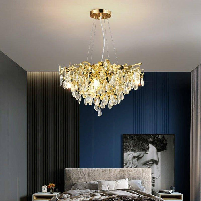Crystal Stainless Steel Luxury Chandelier N READY - DWHOME