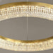 Bergamo Double Ring Crystal Chandelier - DWHOME