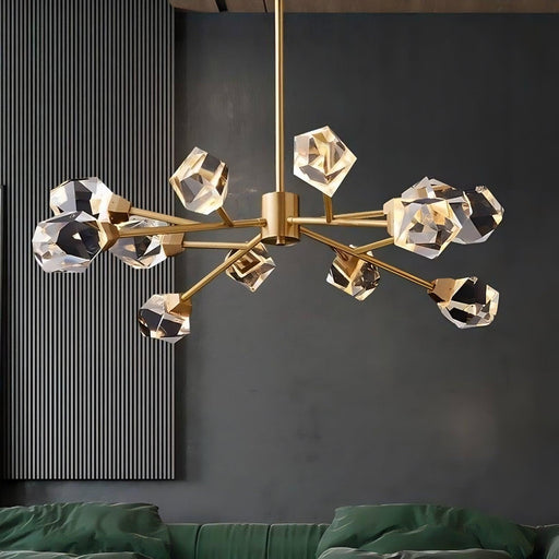 Diamante 12-Light Crystal Chandelier-DWHOME