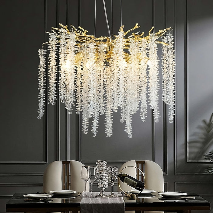 Albero Crystal Chandelier-DWHOME