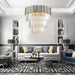 Gio Multi-Layer Crystal Chandelier - DWHOME