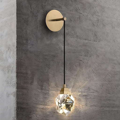 Bari Crystal Wall Sconce-DWHOME