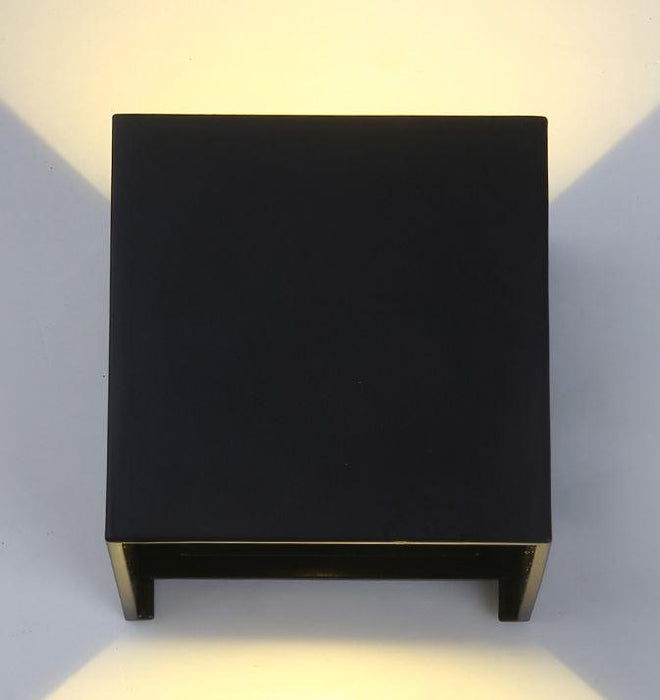 Cubanoe Square Cube Outdoor Wall Lamp - DWHOME