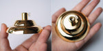 Cut Glass Bottle Shade Brass Fitting Art Deco Pendant Light - DWHOME