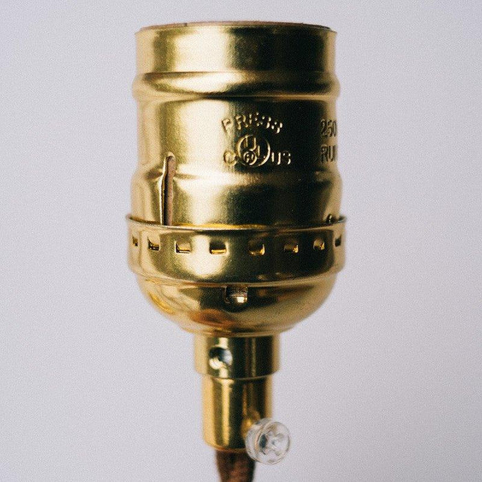 Cut Glass Bottle Shade Brass Fitting Art Deco Pendant Light - DWHOME