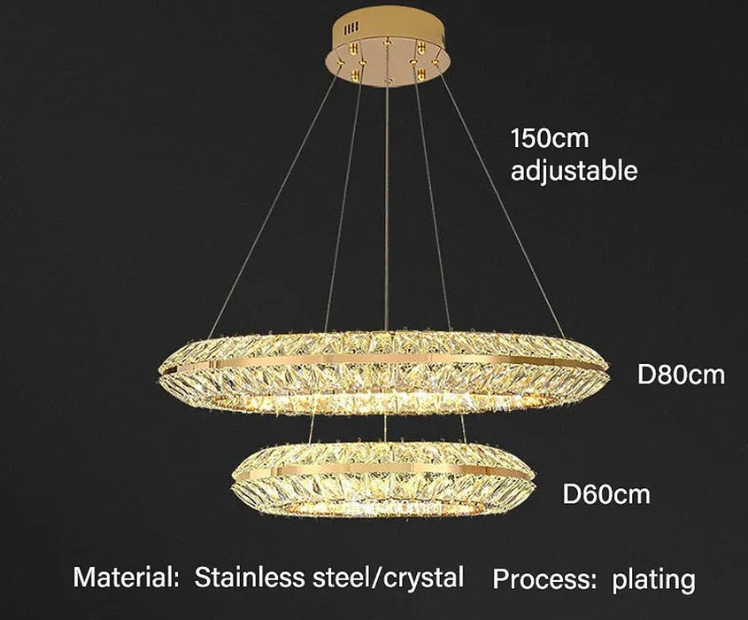 Bacci Modern Chandelier-DWHOME