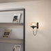 Dexter Glass Orb Brass Wall Light - DWHOME